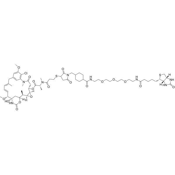 DM1-MCC-PEG3-Biotin 2183472-94-6